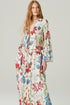 SAIA MID LINHO ESTAMPADA FLORAL